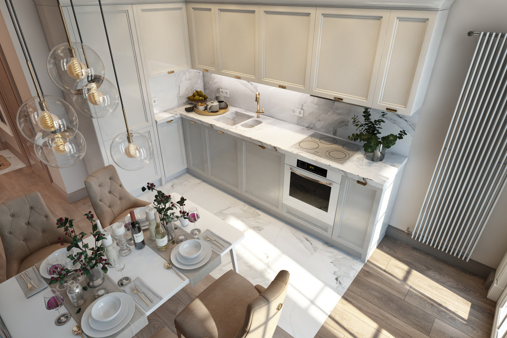 Обложка проекта: Белая кухня