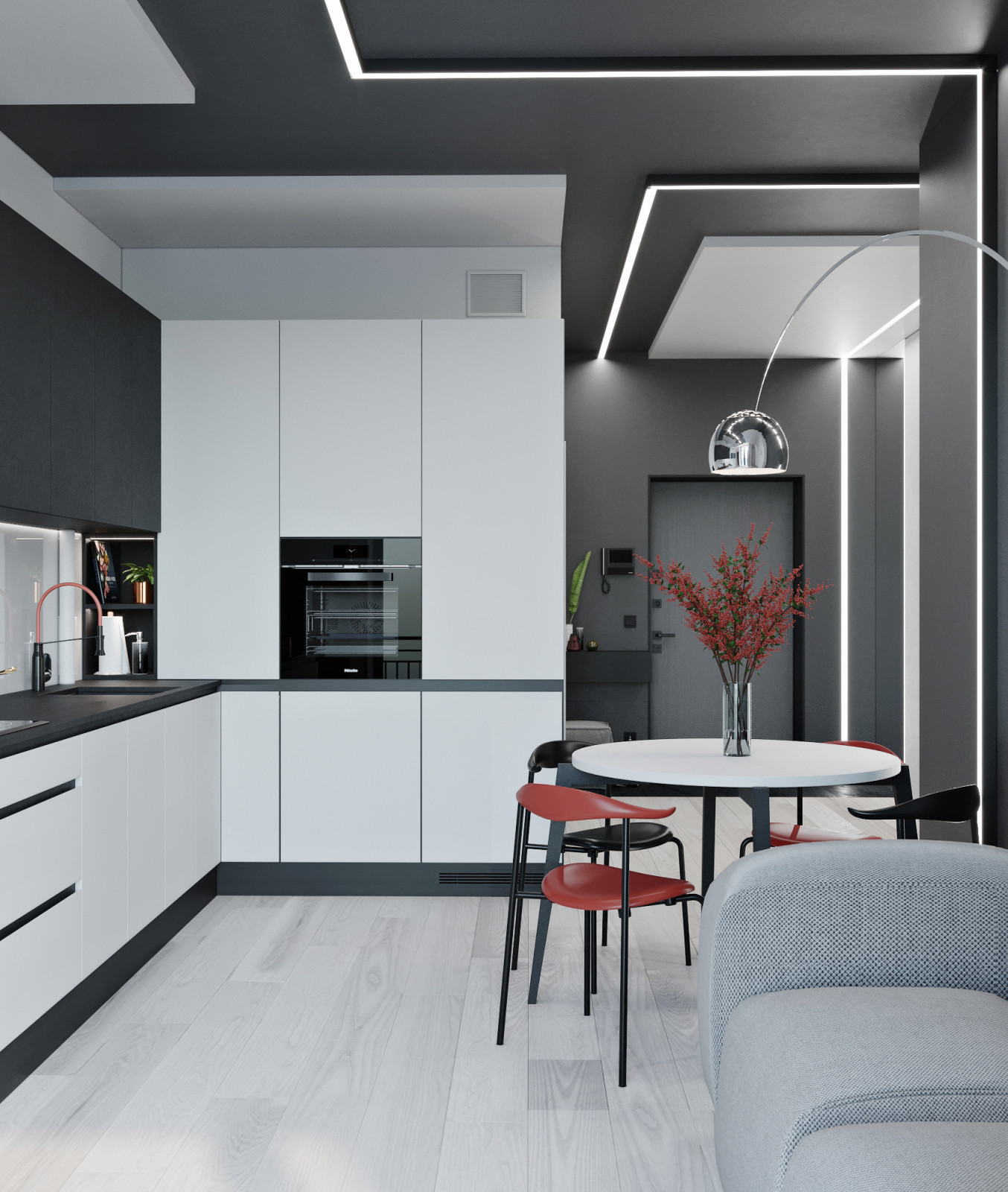 Кухня-гостиная