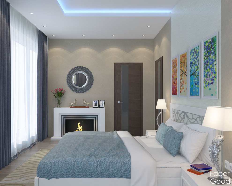 Спальня в загородном доме