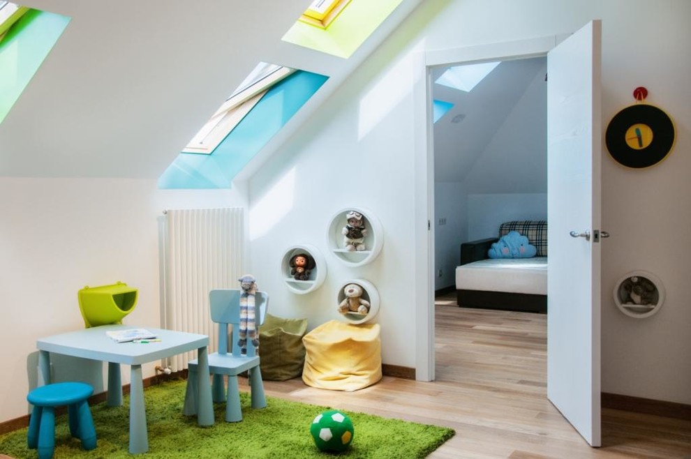 Интерьер двухуровневой квартиры