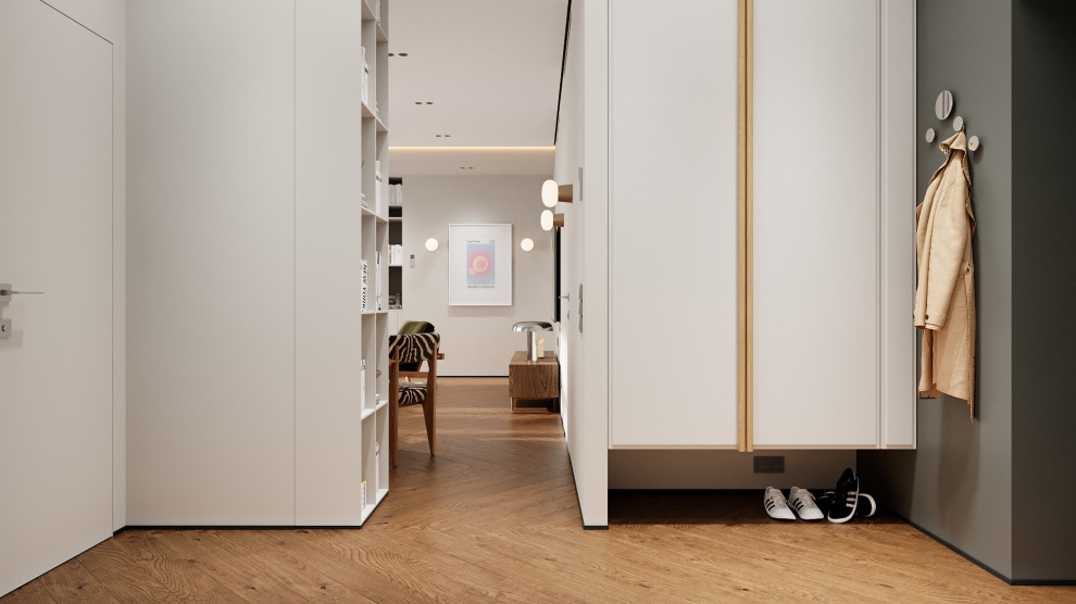 Обложка проекта: Реконструкция квартиры. Уланский переулок, тихий центр,96 кв.м ,2024