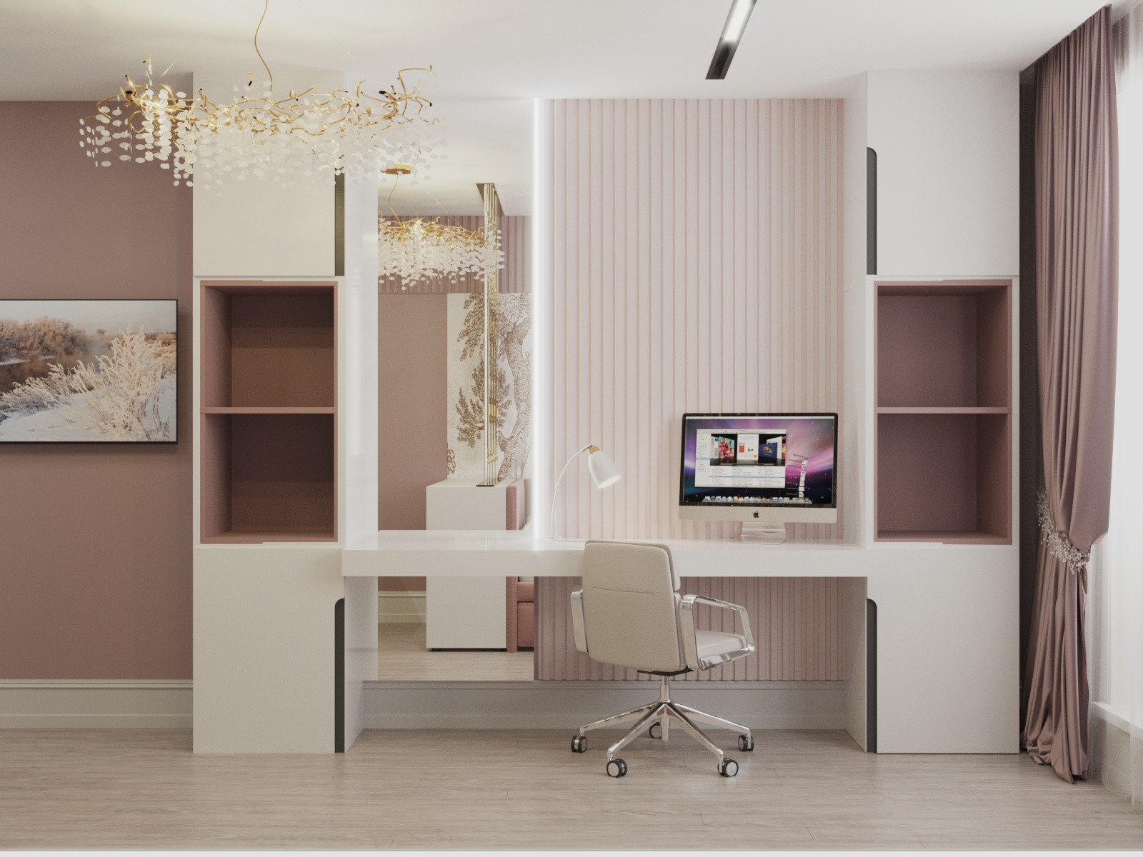 Квартира в современном стиле.