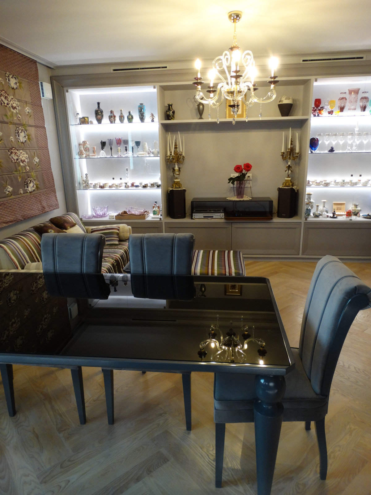 Квартира 70 м2 оттенки серого