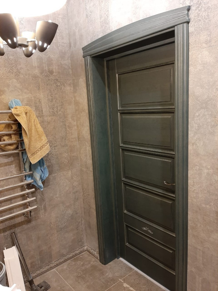 Двери из массива (фото работ с нескольких объектов)