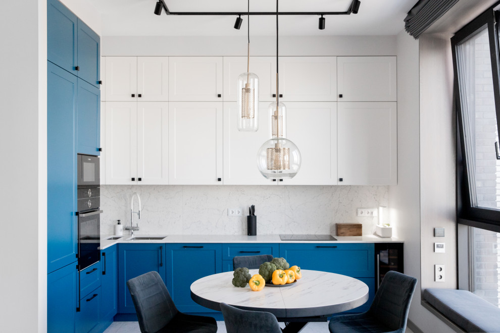 Небесно синий в ЖК Новочеремушкинская 17