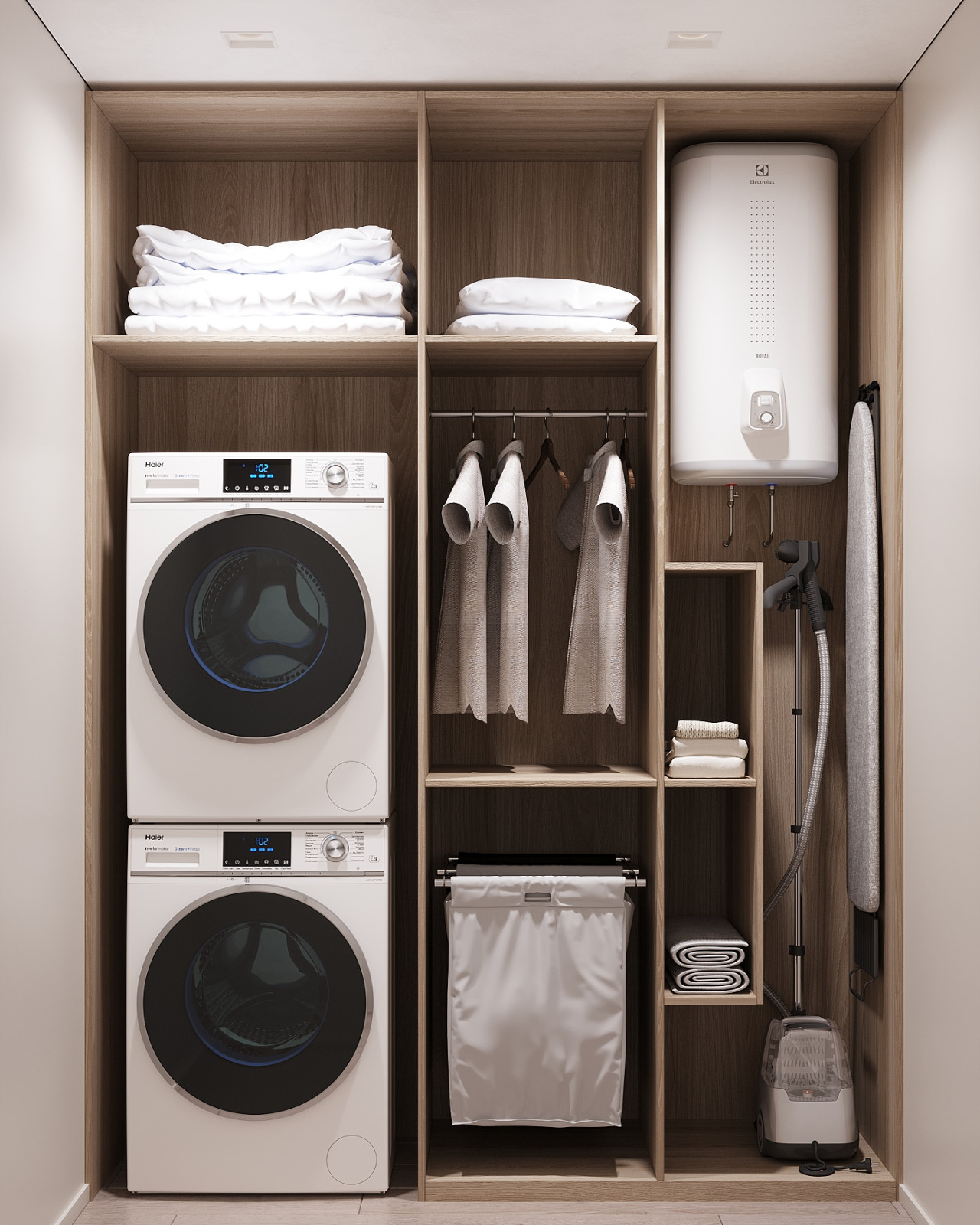 Современный интерьер в ЖК «Znak», Ижевск, 73 кв. м2