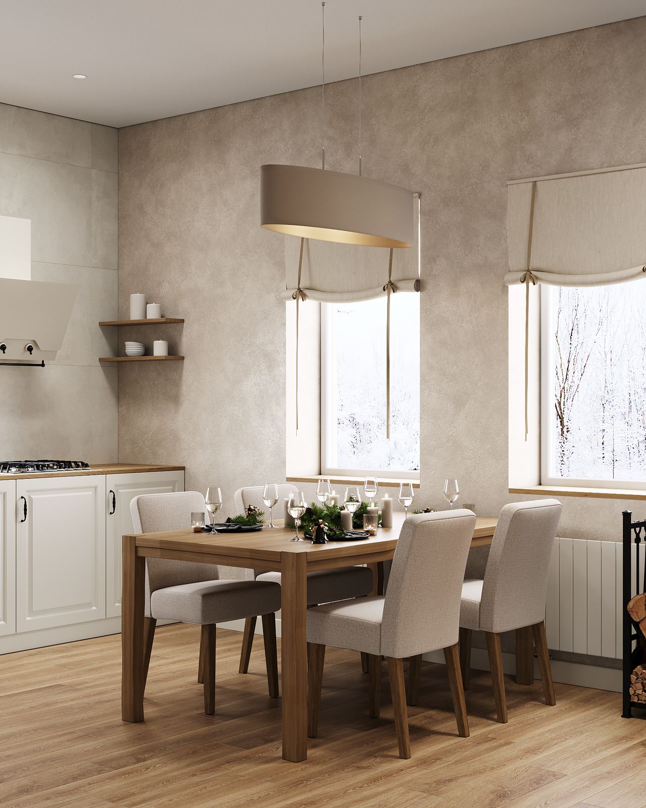 Кухня-гостиная