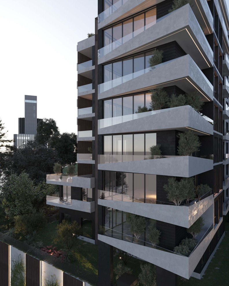 Modern Style Residential Building