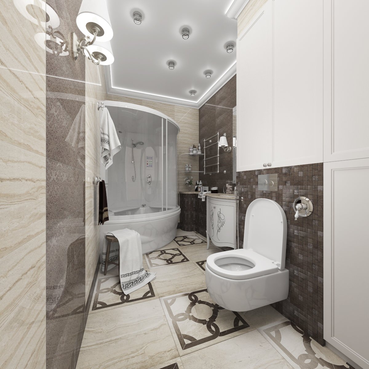 Дизайн-проект квартиры по ул. Серышева