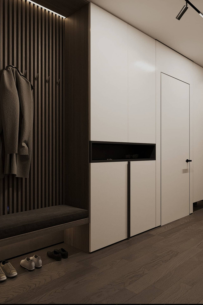 Дизайн и ремонт квартиры в ЖК «Лайм» — Этюд в кофейных тонах