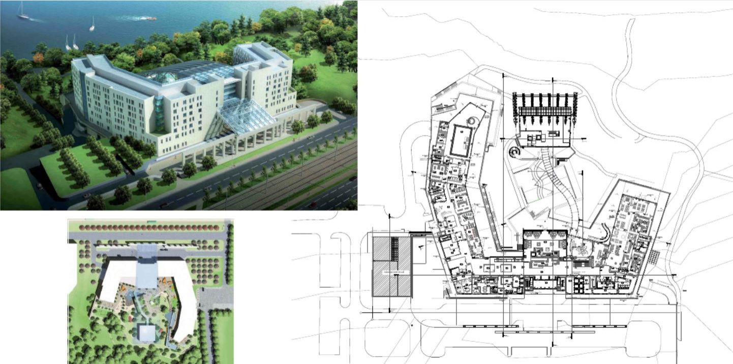 Обложка проекта: Гостиничный комплекс