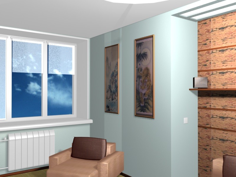 интерьер квартиры с элементами японского стиля