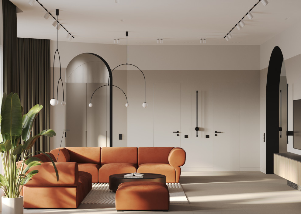 Гостиная из проекта в г.Петропавловск-Камчатский