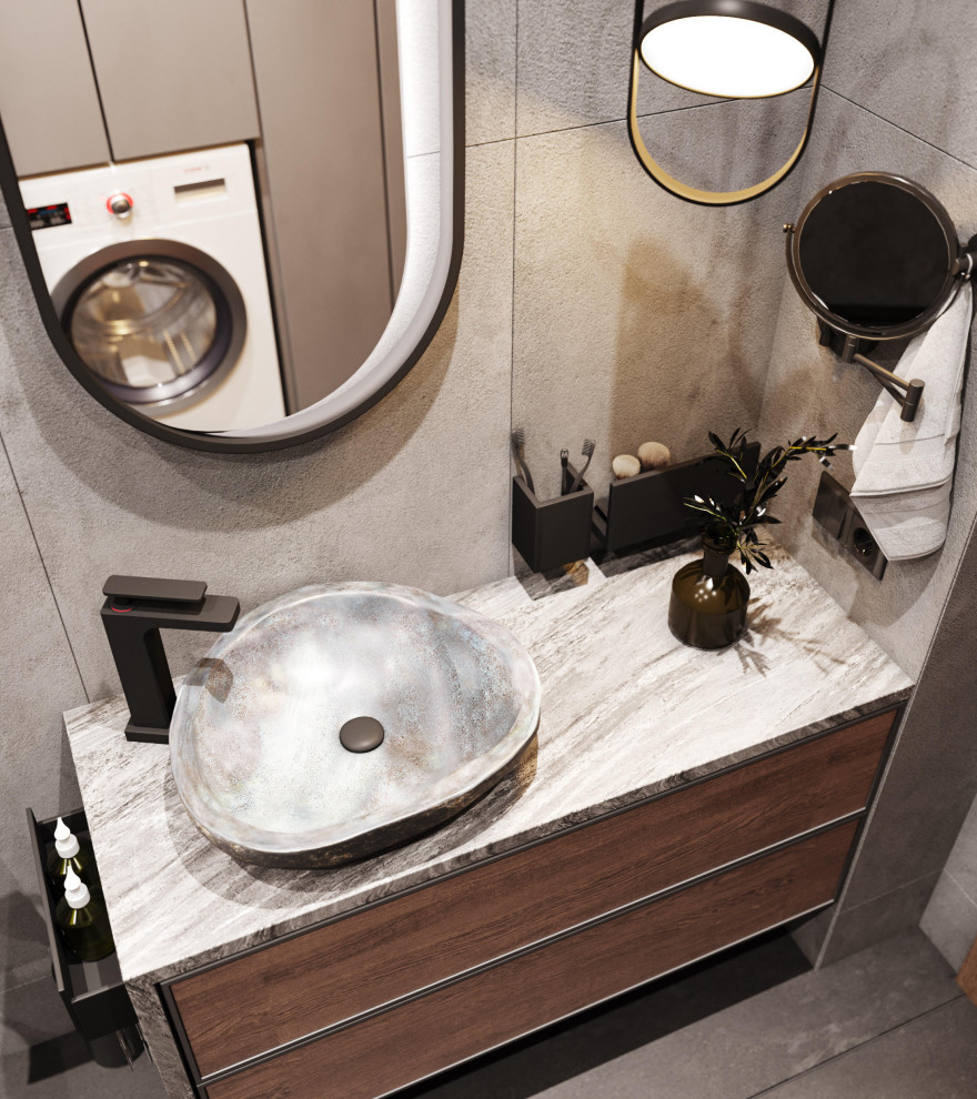 Санузел в Эко стиле