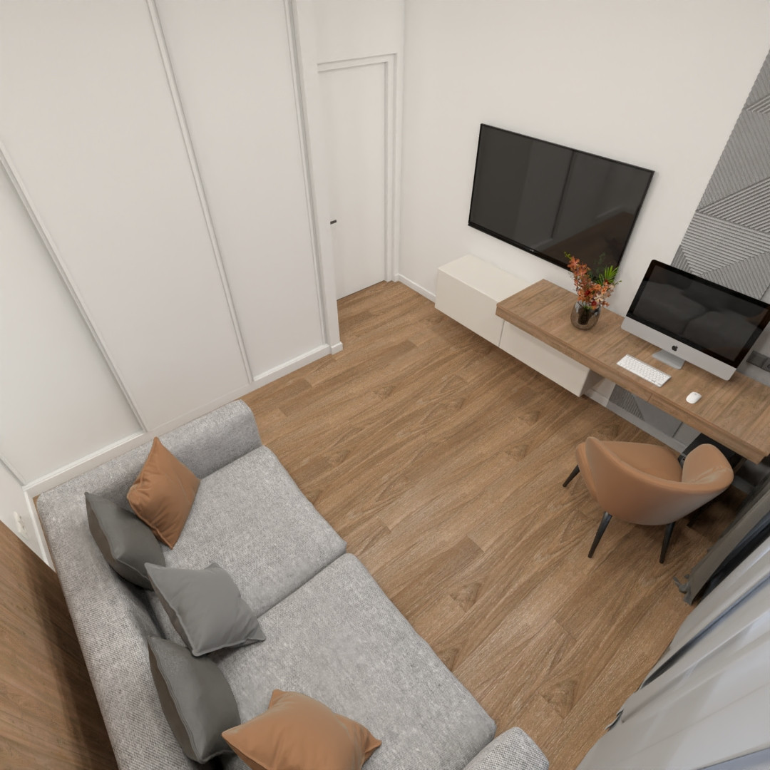 Дизайн интерьера 2-х комнатной квартиры