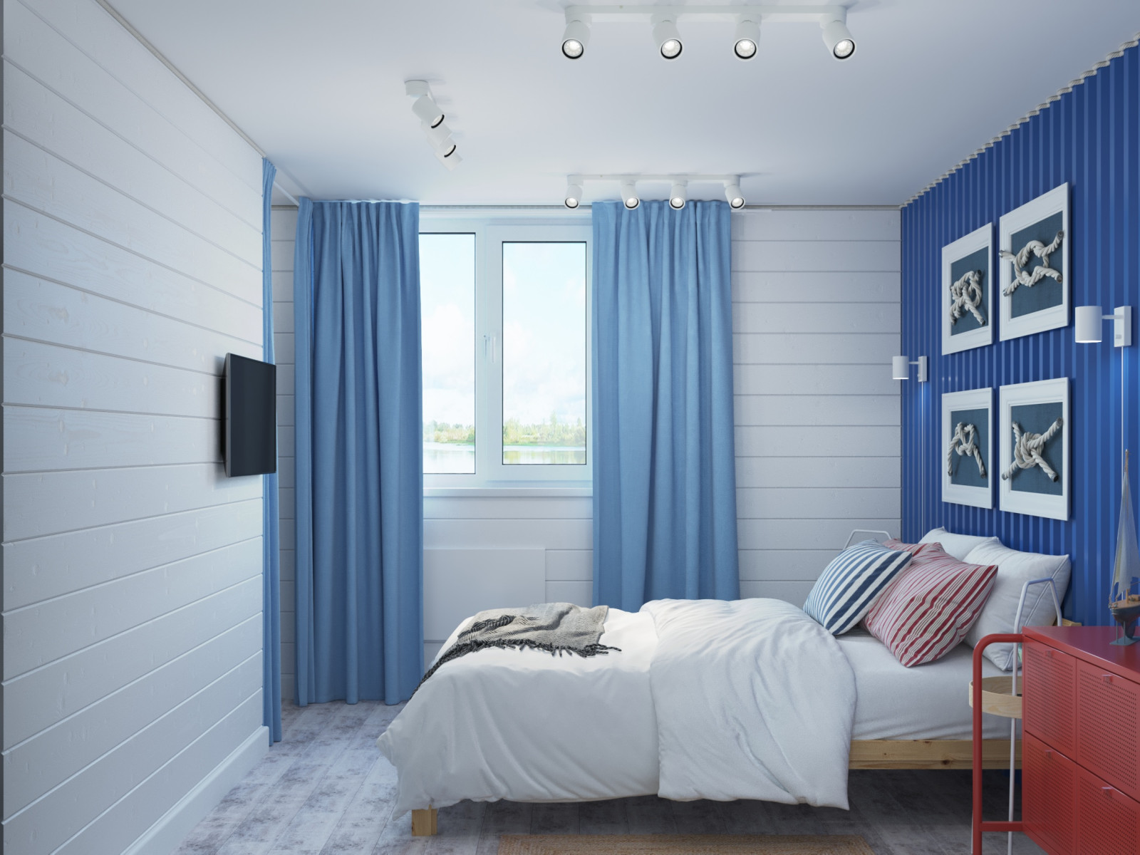 интерьер бытовки рыбака