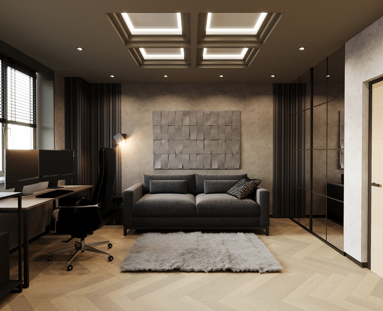 Дизайн квартиры в Солнечном 100 м.кв.