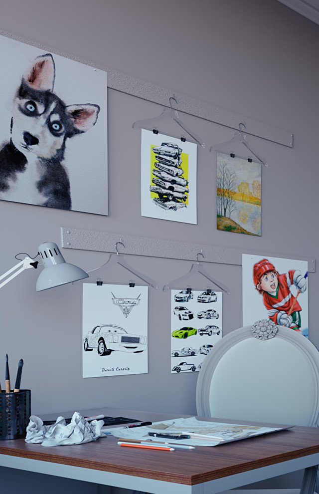 Дизайн интерьера холла и детской комнаты в г. Калининград