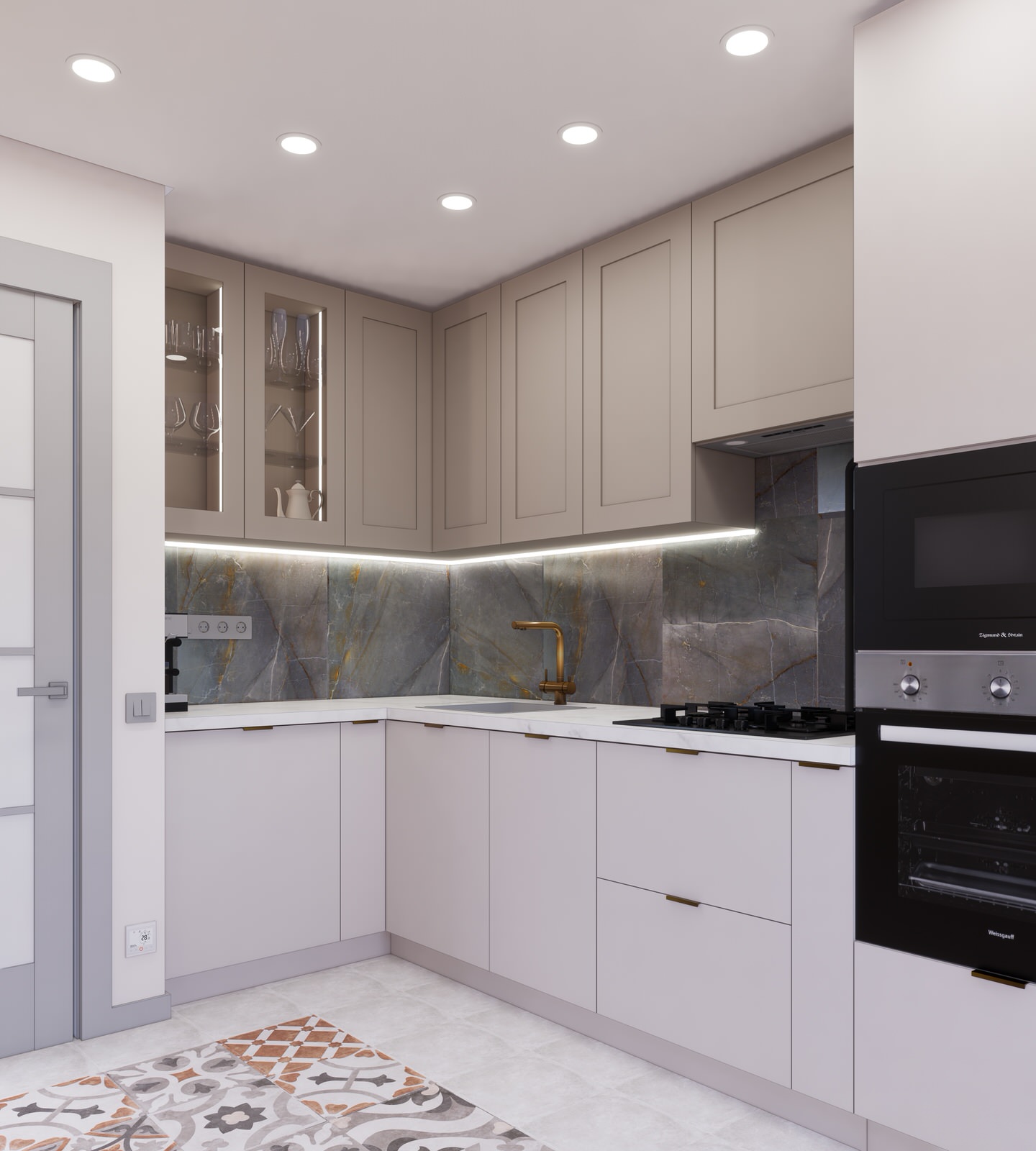 Трешка без перепланировки с газом для семьи с малышом