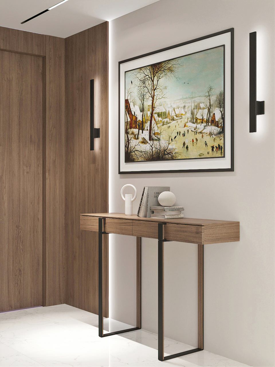 Проект квартиры  67 кв.м. 2021г.