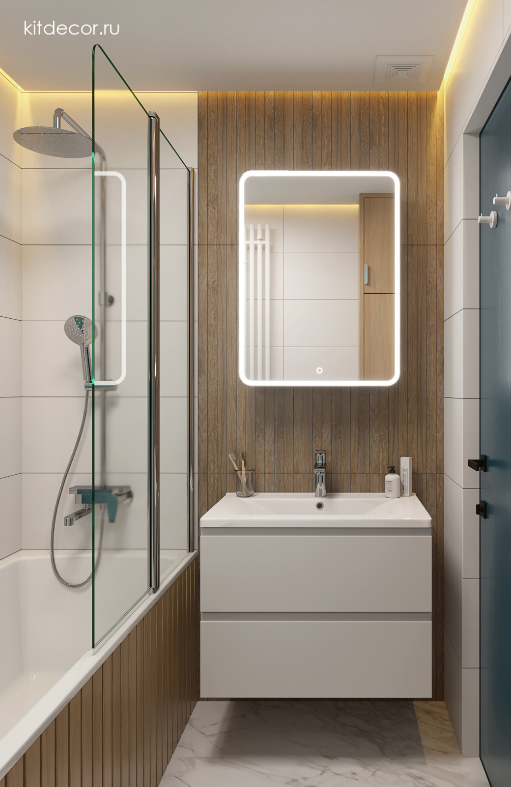 Коралловые акценты