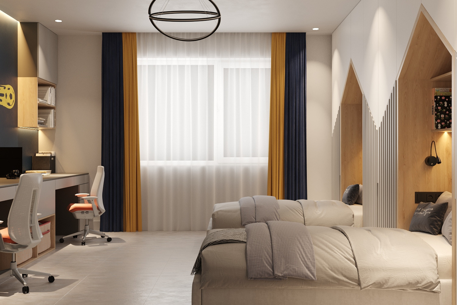 Лаконичная квартира для молодой семьи