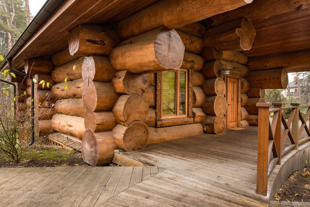 Строительство бани из кедра