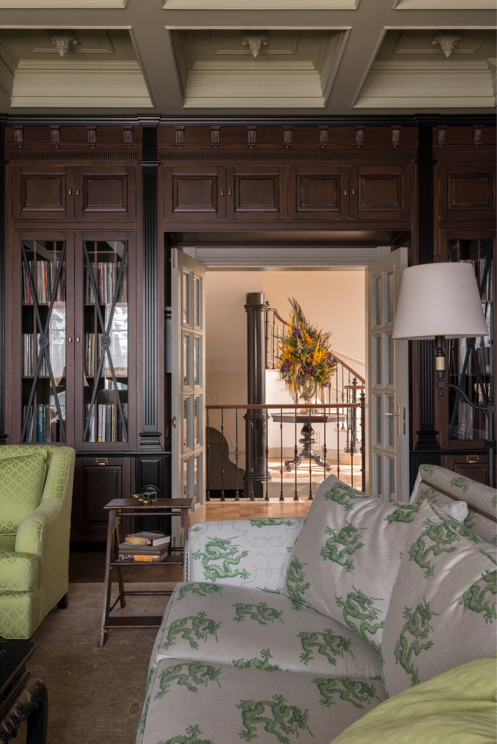 Съемка дома на Новой Риге, 1950 м². Дизайнер Анна Першхайло.