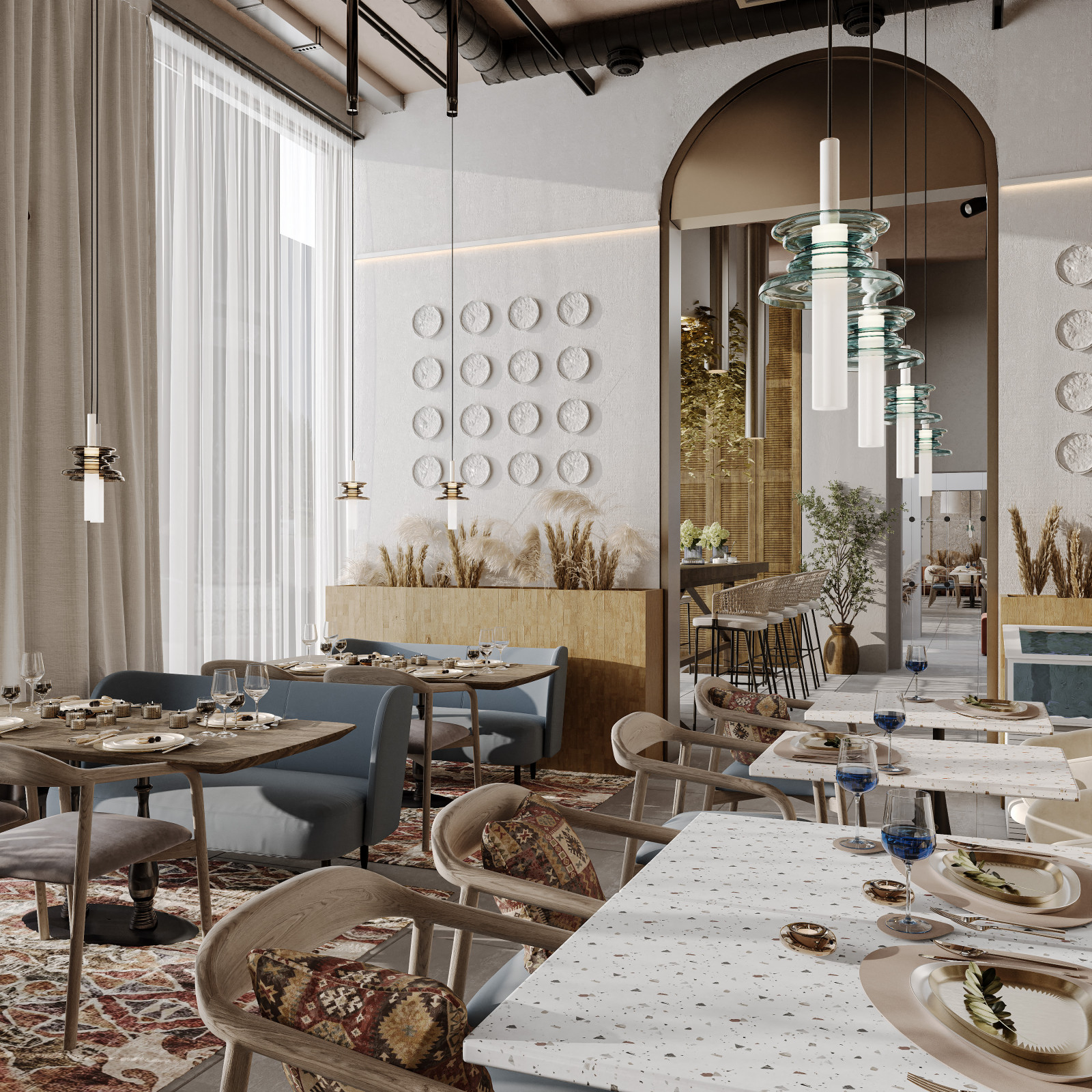 Интерьер ресторана