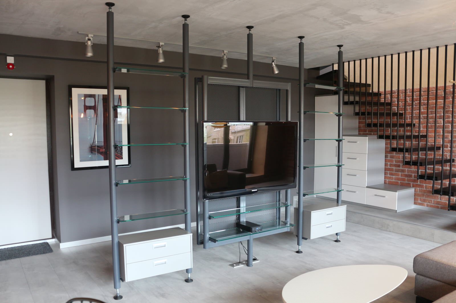 Проект двухуровневой квартиры в стиле ЛОФТ