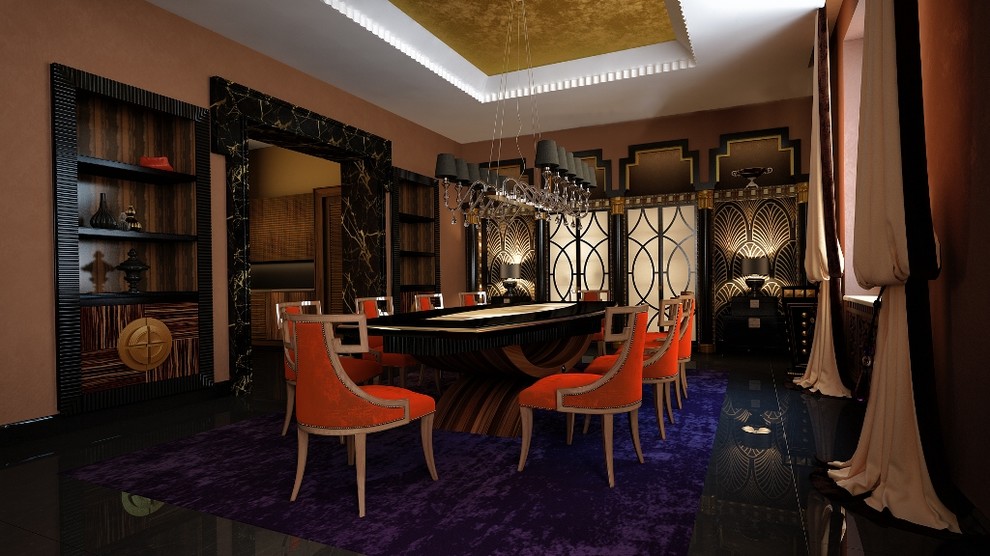 Столовая в стиле Арт-деко