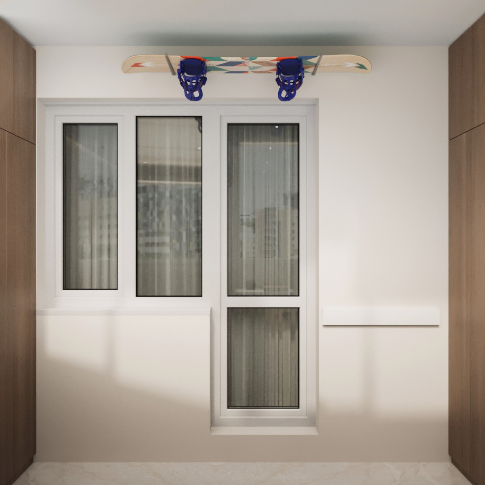 Дизайн квартиры во вторичном фонде, Кантемировская, Москва