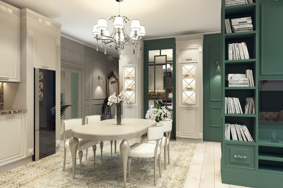 3-х комнатная квартира в Москве для студии Style Home