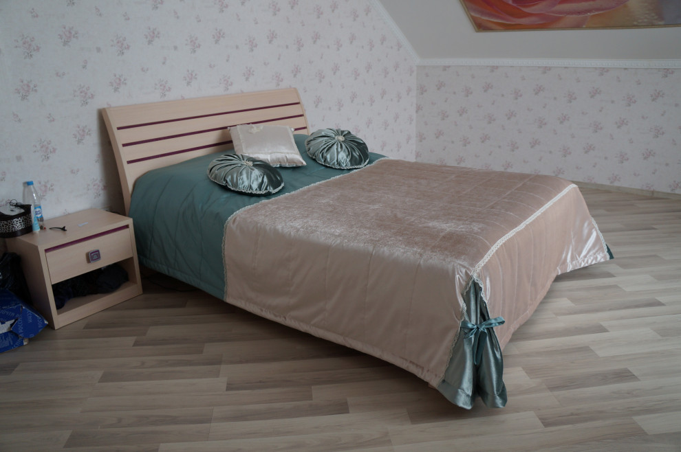 Обложка проекта: текстильное оформление спальни