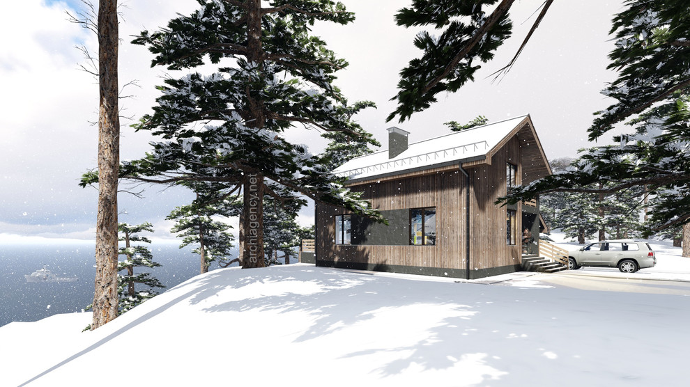 Коттедж в стиле "Шале"