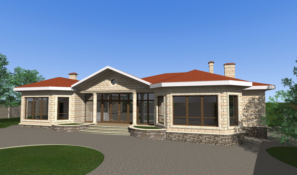 Дом в средиземноморском стиле "Майя" + комплекс сооружений