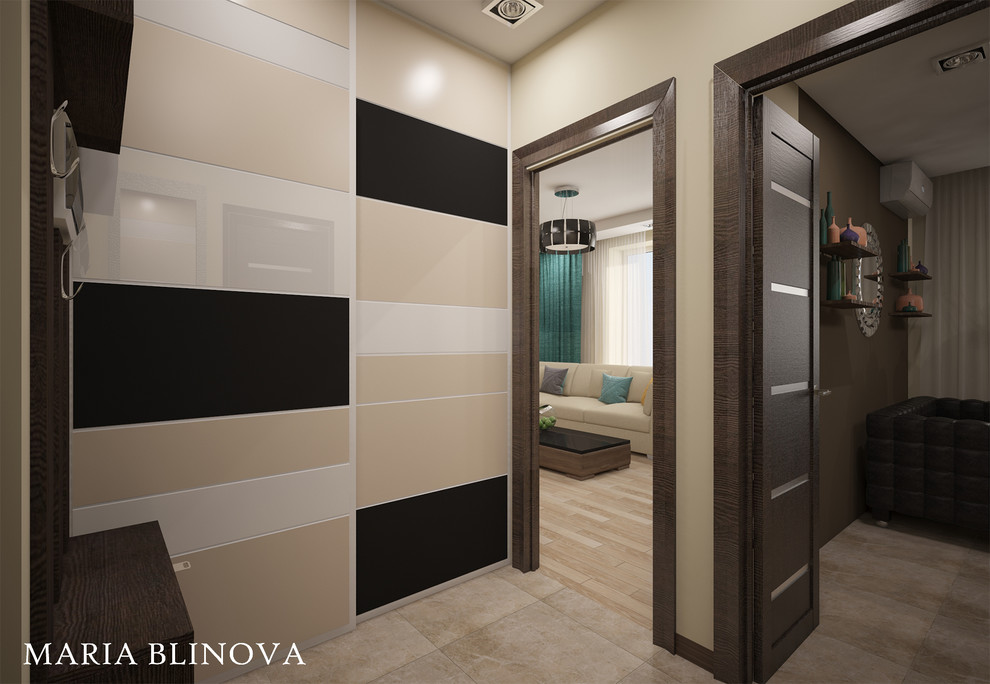 Дизайн-проект однокомнатной квартиры в ЖК Волжская Гавань в стиле минимализм