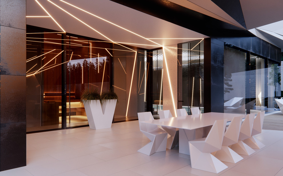 Проект Parametric residence - дизайн интерьера