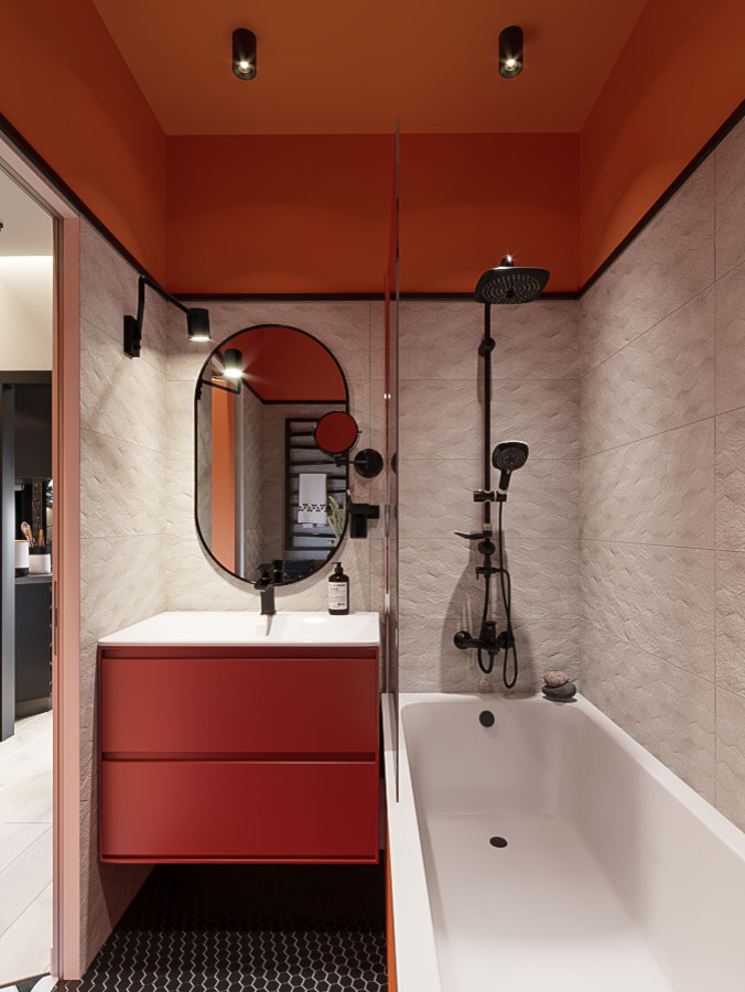 Обложка проекта: Двухкомнатная квартира в СПб, ЖК "Старая крепость"