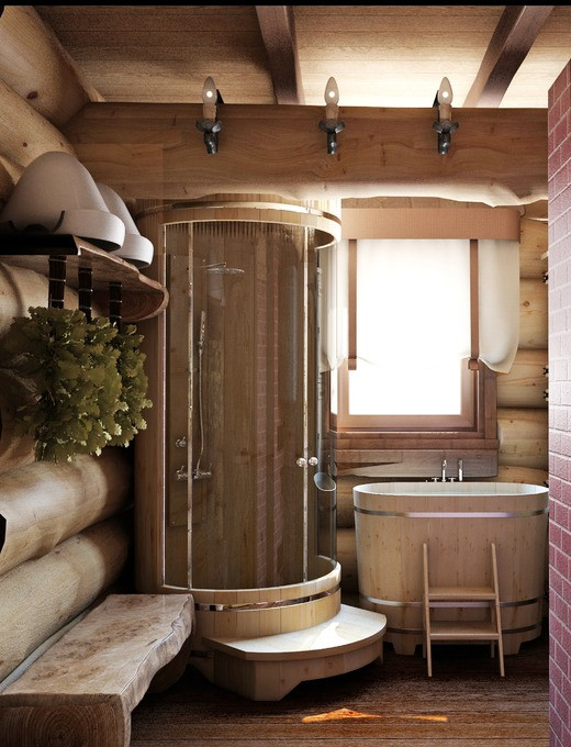 Бревенчатый дом под ключ