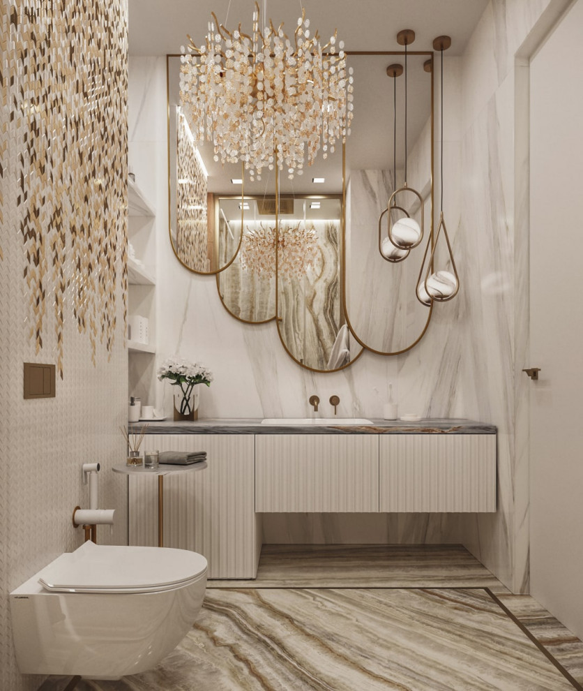 Обложка проекта: Ванна в светлых тонах