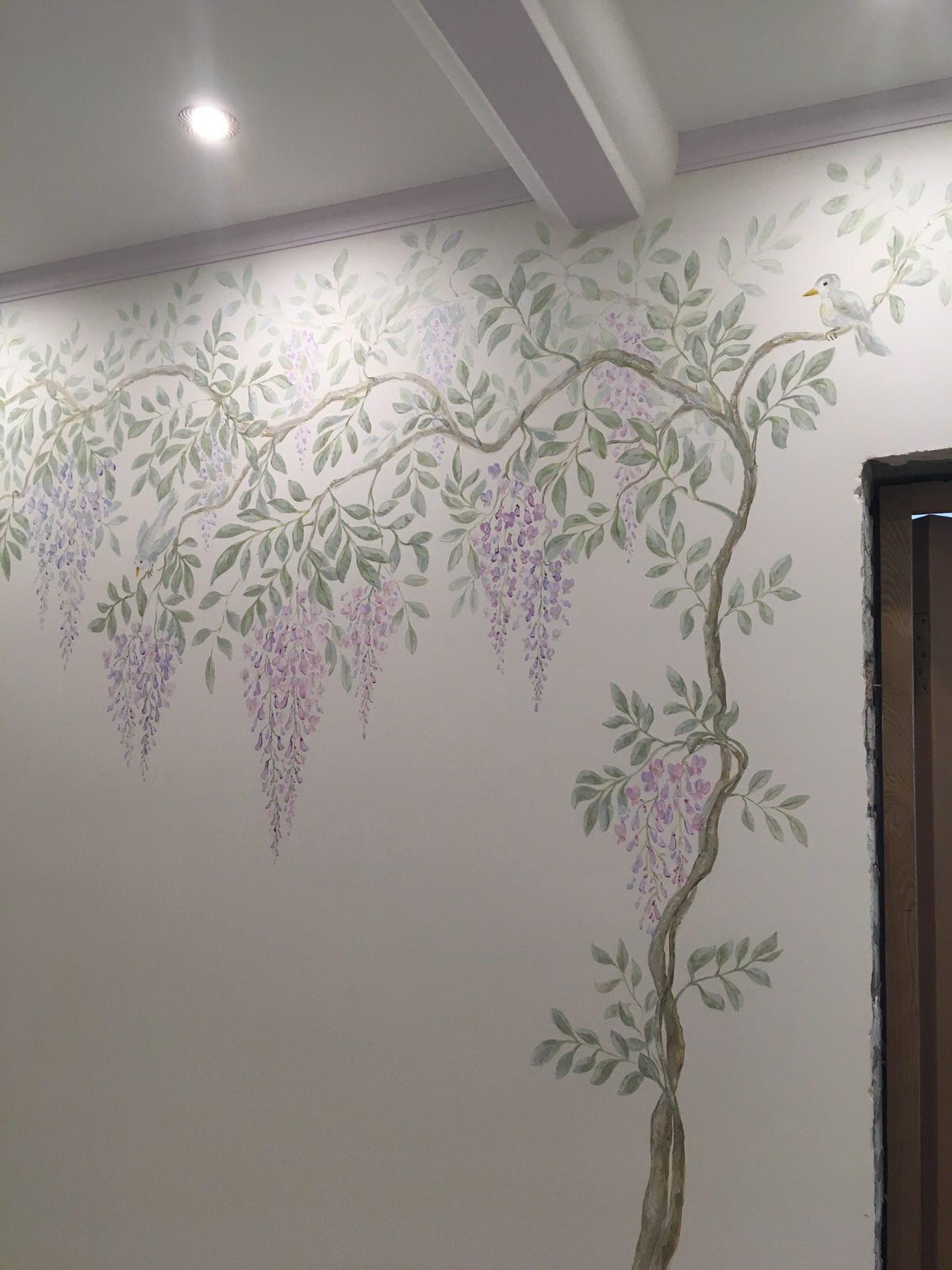 Обложка проекта: Художественная роспись «Глициния»