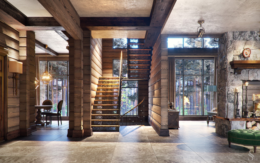 Деревянный дом на Медном озере