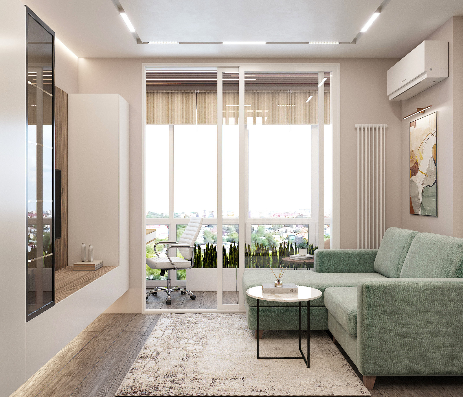 1шка ЖК Форест 39,6 м2