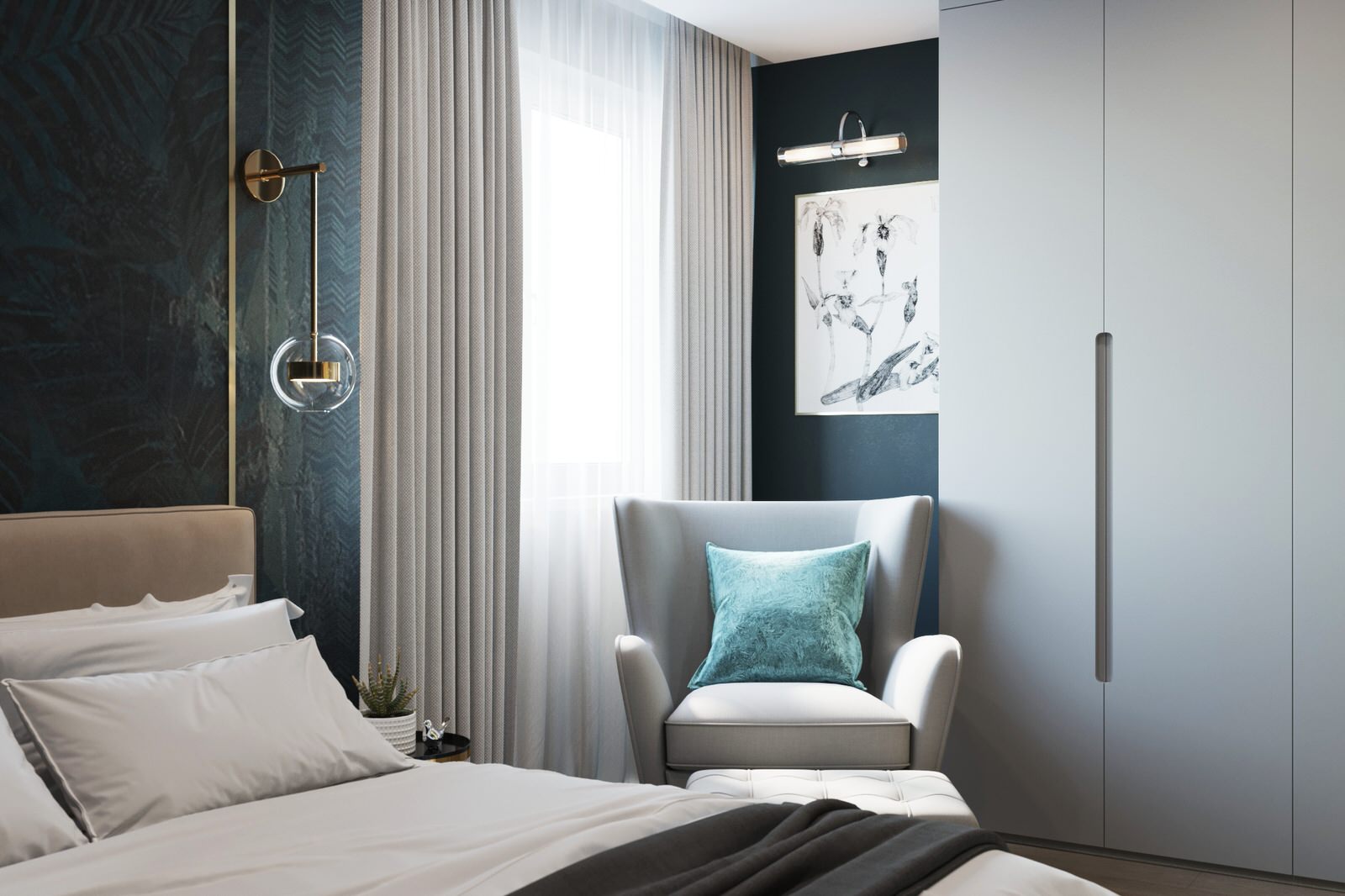 Квартира для семьи в современном стиле