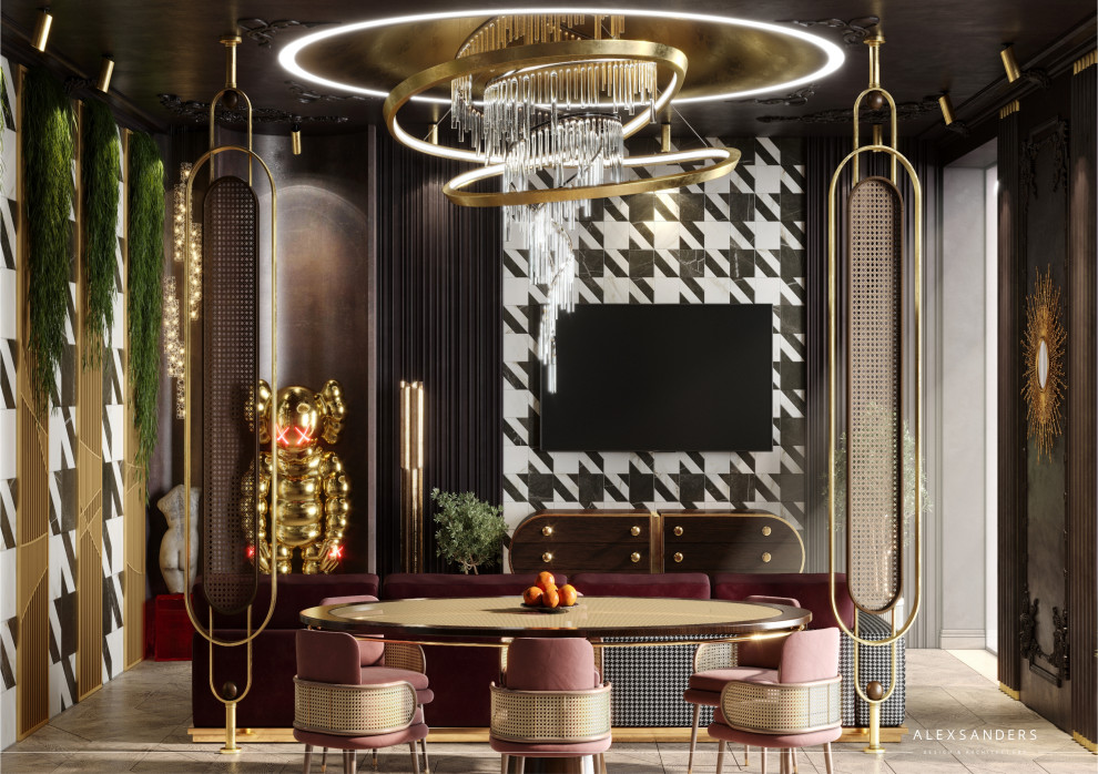 Визуализация интерьера Набоков , Москва