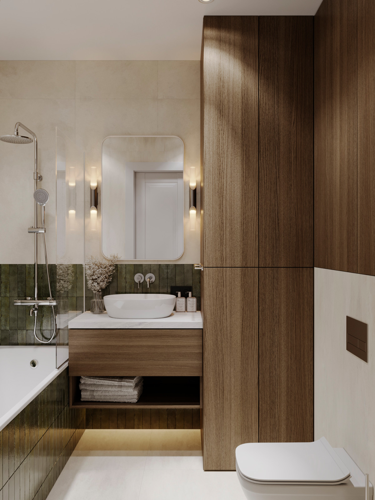 Уютный интерьер в ЖК Западный Порт