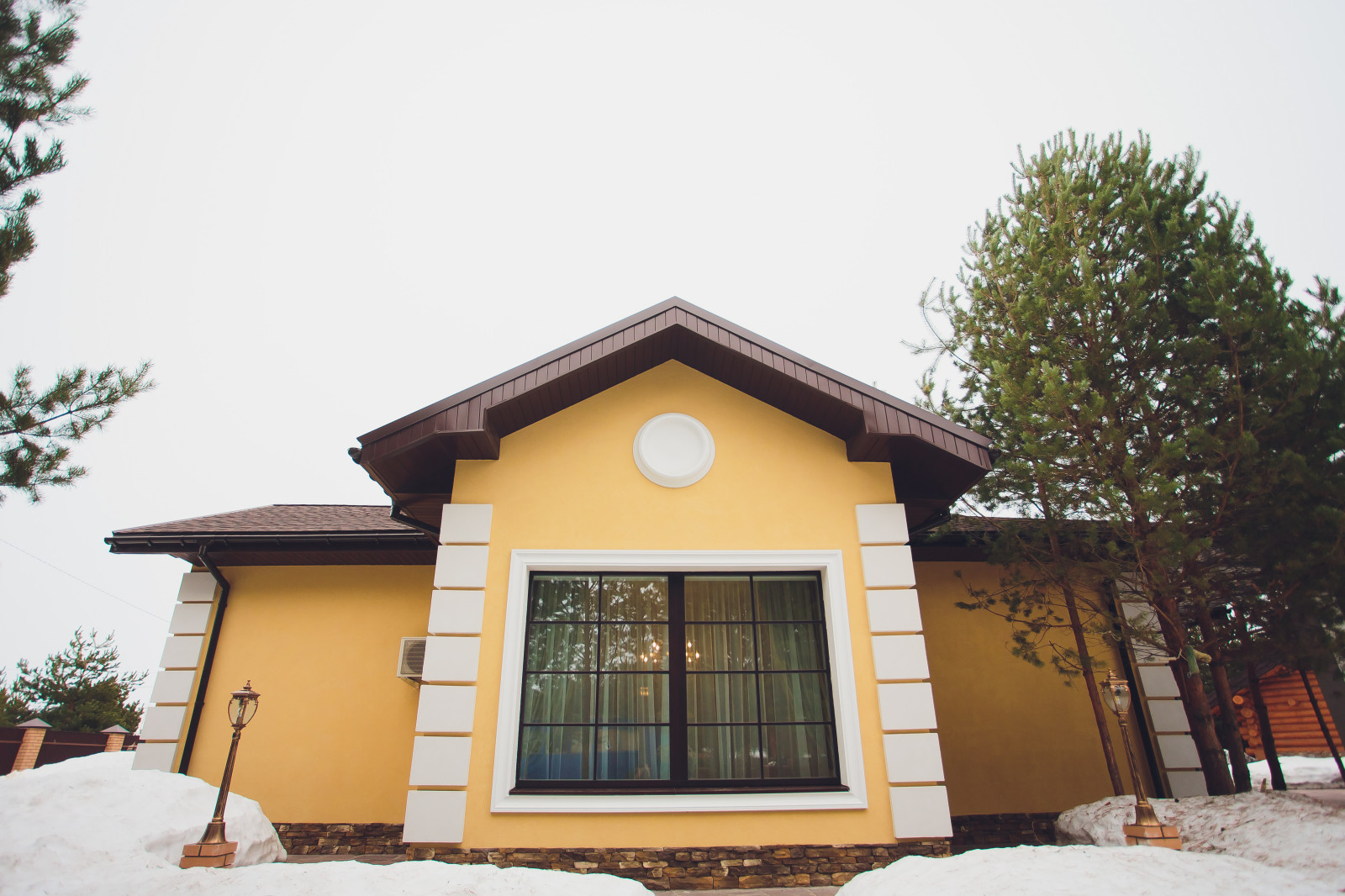 Обложка проекта: Проект коттеджа и ландшафта в Подмосковье "под ключ"