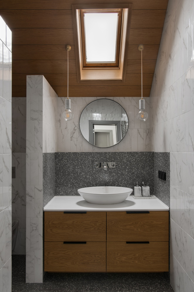 Houzz тур: Современная дача в монохромной гамме