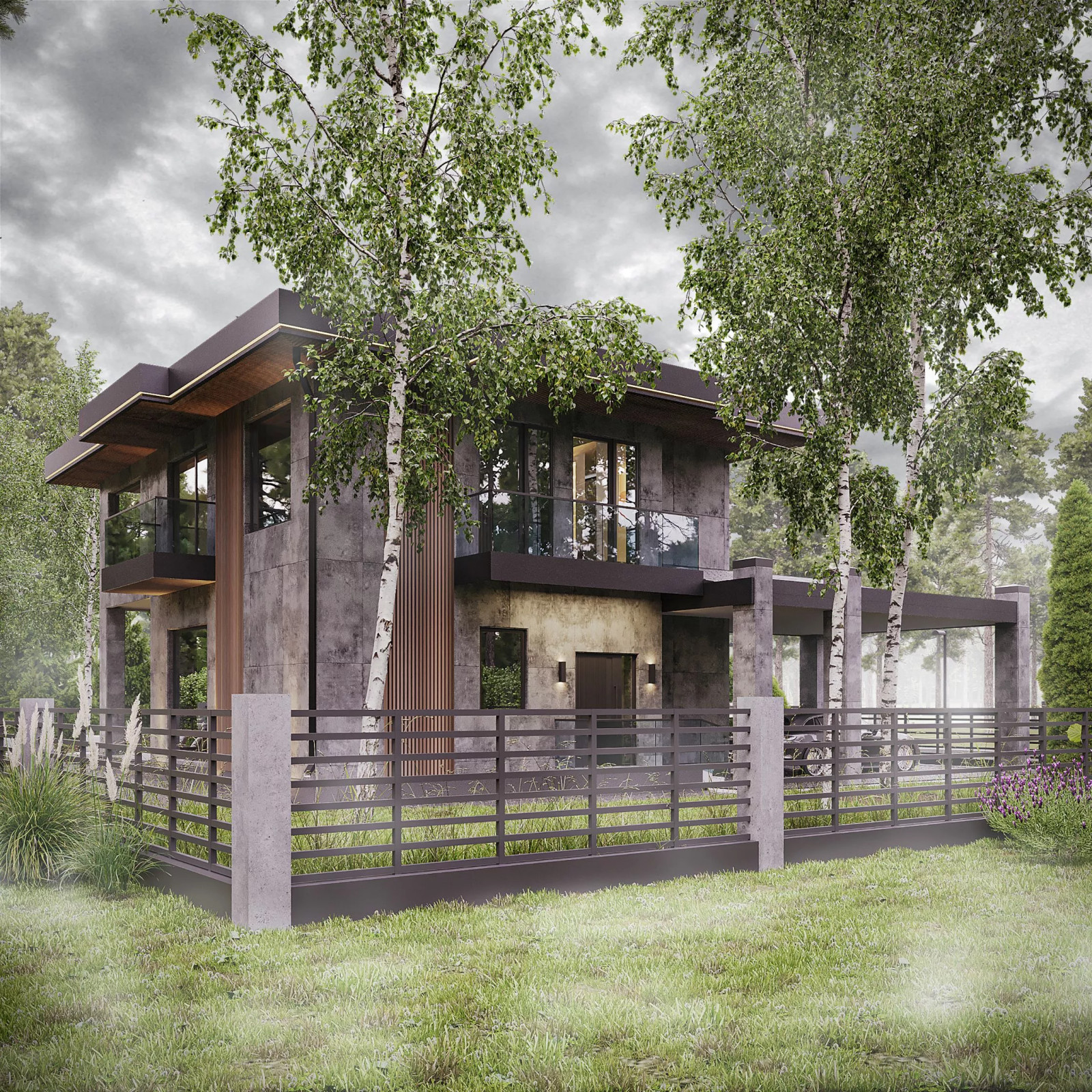 Проект дома Мендсары